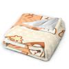Süße Fuchs Flanelldecke Erwachsene Kind Gemütliche Bettwäsche Überwürfe Winter Schlafzimmer Tagesdecke Sofa Bettbezug