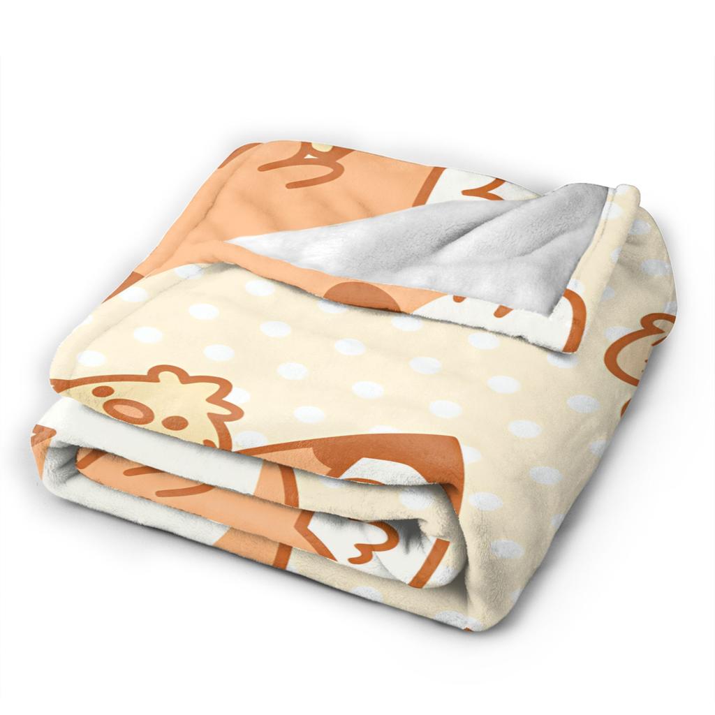 Süße Fuchs Flanelldecke Erwachsene Kind Gemütliche Bettwäsche Überwürfe Winter Schlafzimmer Tagesdecke Sofa Bettbezug