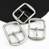 Meetee 1 Pezzo Fibbia per Cintura in Acciaio Inossidabile da 40mm Uomo Donna Cintura in Pelle Fibbie ad Ardiglione Jeans Vita Accessori di Ricambio per Abbigliamento