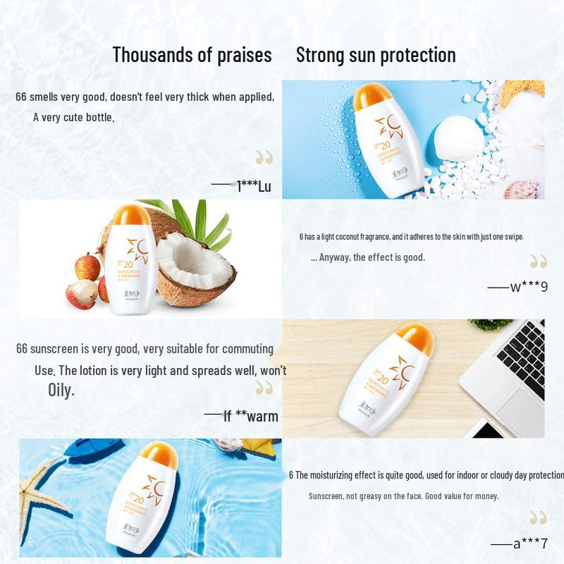 Meijianjing Clear & Hydrating Sunscreen Lotion (2x100ml)