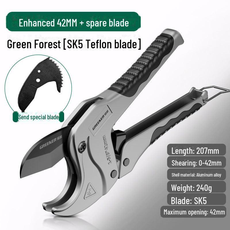 Green Forest PPR PVC Pipe Cutter - Quick Shear Cutting Tool