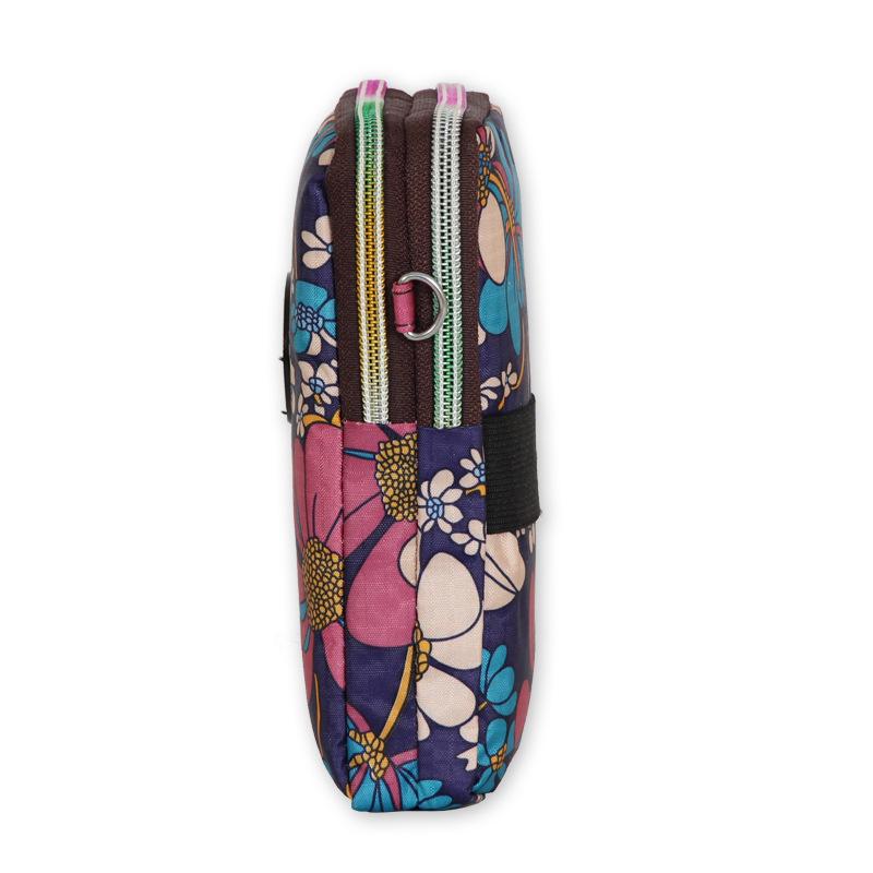 Mädchen Frauen Geldbörse Schulter Mini Canvas Taschen Träger Handy Große Kartenfächer Geldbörse Handtasche Geldfächer Schlüssel Münzbörse