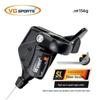VG Sports Mountain Bike Shifter and Derailleur Set: 8-11 Speed, Aluminum Alloy Body.