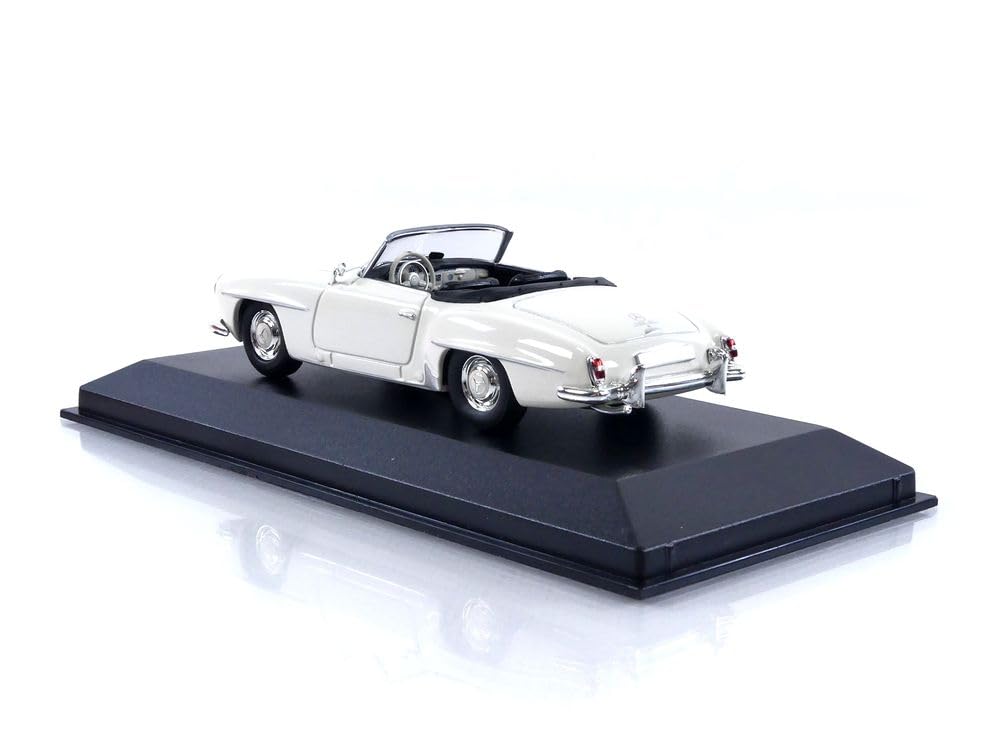 MaxiChamps scale 190SL 1955 White 1/43 Mercedes-Benz (W121)