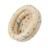 Inflatable Pool Baby Retro Blow Up Swimming Pool Family Cute Style Thickened Water Pool Beige