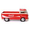 Motor City Classics Diecast Collection 1962 Volkswagen Cargo Van Red White Diecast Scale Model 432201 Officially Licensed Coca-Cola 143