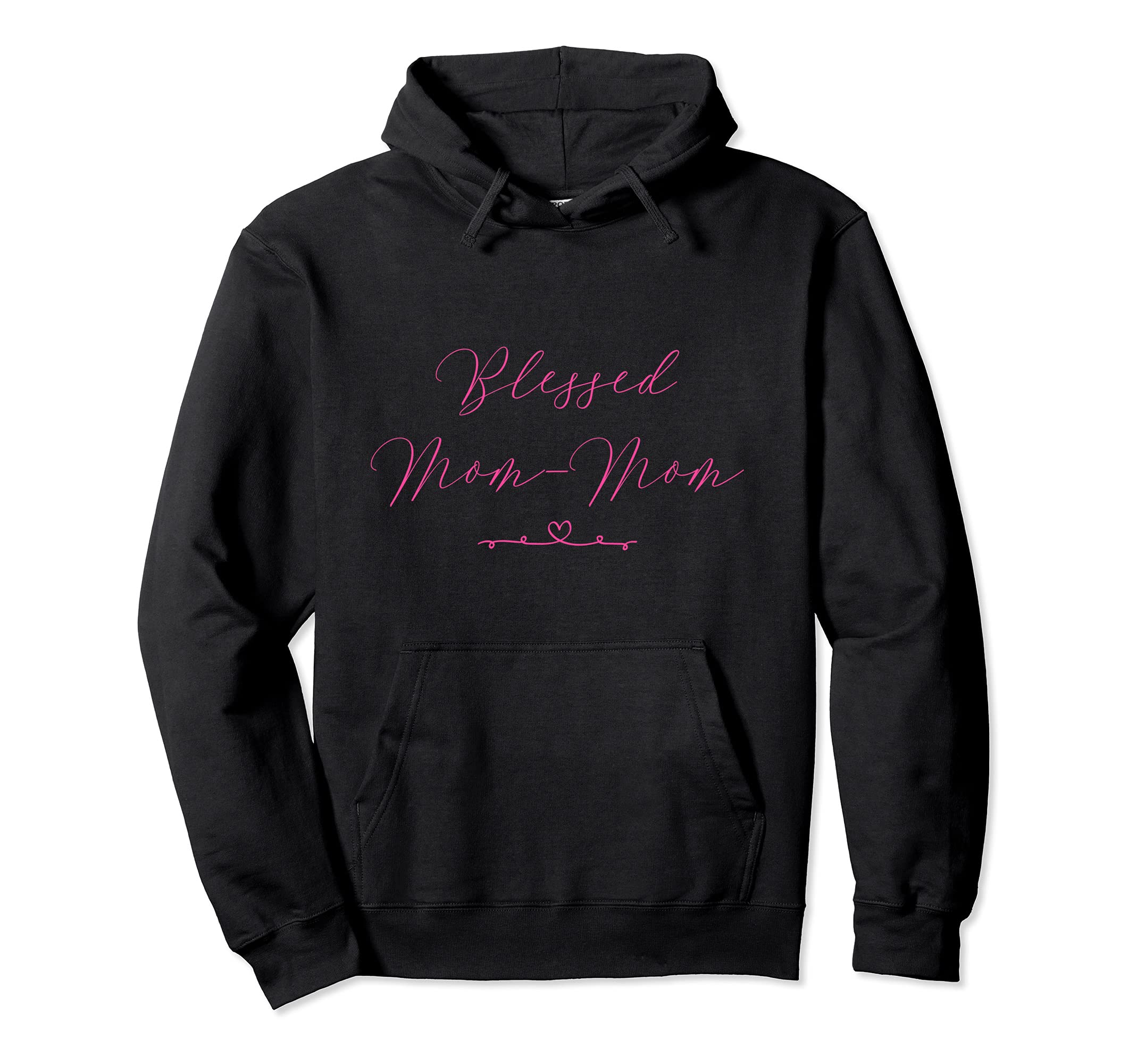 

Blessed Hoodie Mom-Mom чёрный