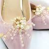 1Pair Rhinestone High Heels Shoe Buckle Detachable DIY Shoes Charms Wedding Shoes Accessories Party