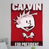 CCalvin And HHobbes Cartoon Tapestry for Living Room Home Dorm Decor INS Home Decor