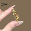 Jewelry Gift Brooch Hollow Tulip Design Anti-Wear Lapel Pin Sweaters