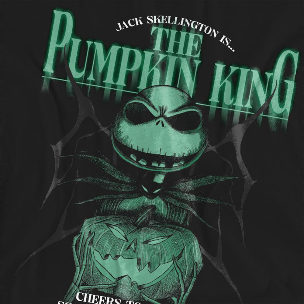 Nightmare Before Christmas Womens/Ladies Cheers To Fears Jack Skellington T-Shirt