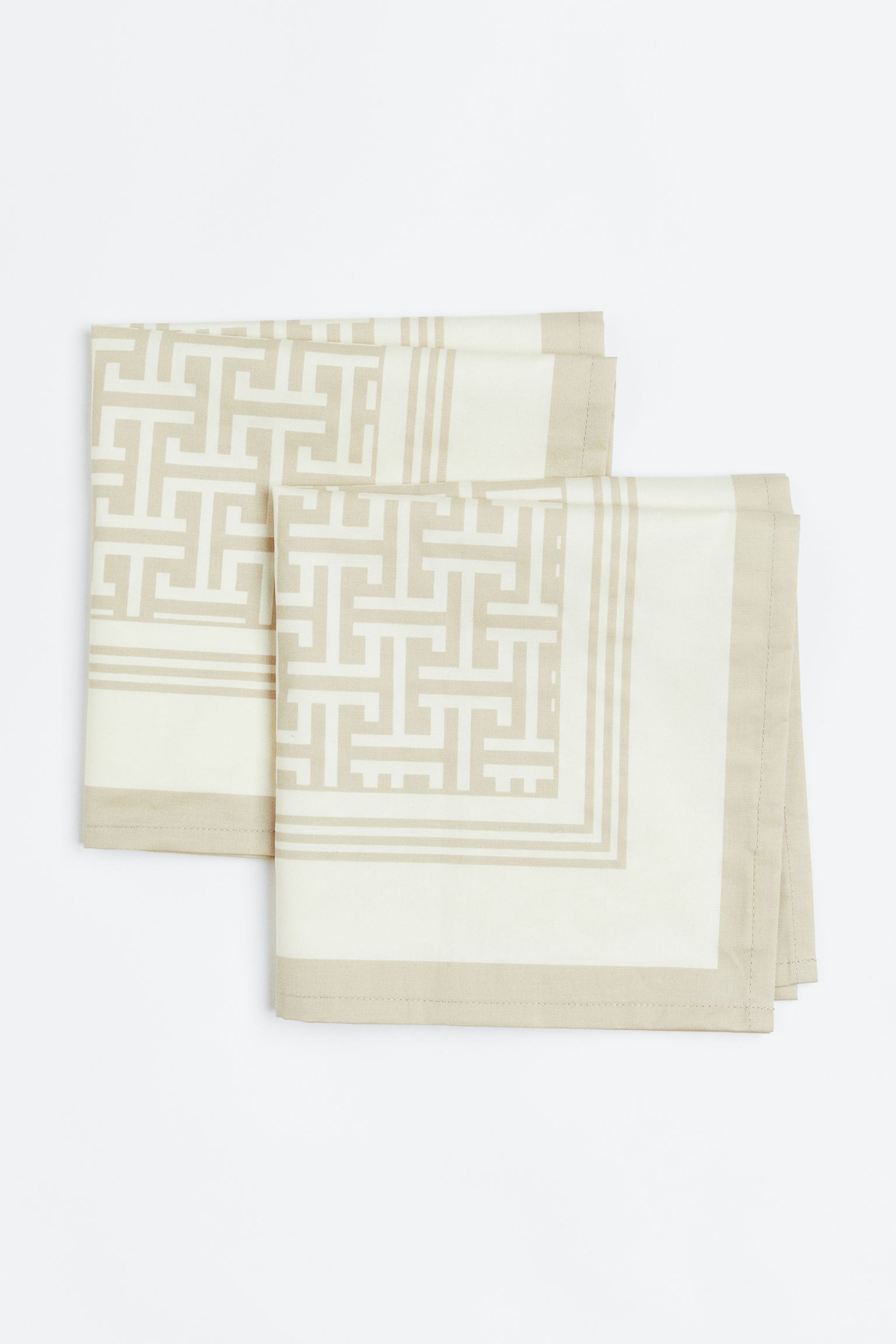 

2-pack cotton sateen napkins