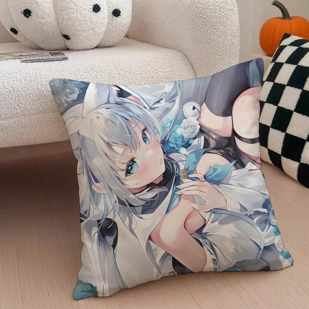 Fashion Animated AAether Gazer ICONS Cushion Cover Throw Pillow Cover Hidden Button Durable Polyester Chair Cushion