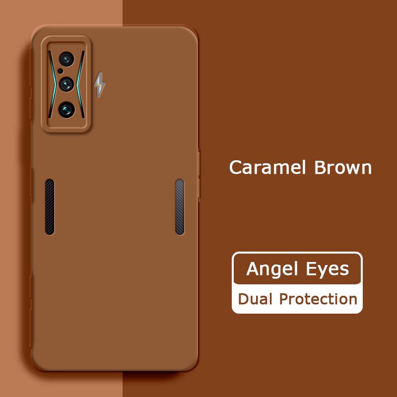 Angel Eyes Square Tekutý silikonový zadní kryt pro Xiaomi POCO F4 GT F4GT 5G Ochranné pouzdro na fotoaparát na telefon POCOF4GT Fundas