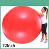 72 Balonașe Uriașe Inch Jumbo Giant Latex Petrecere Spectacol Decor Balon Roșu