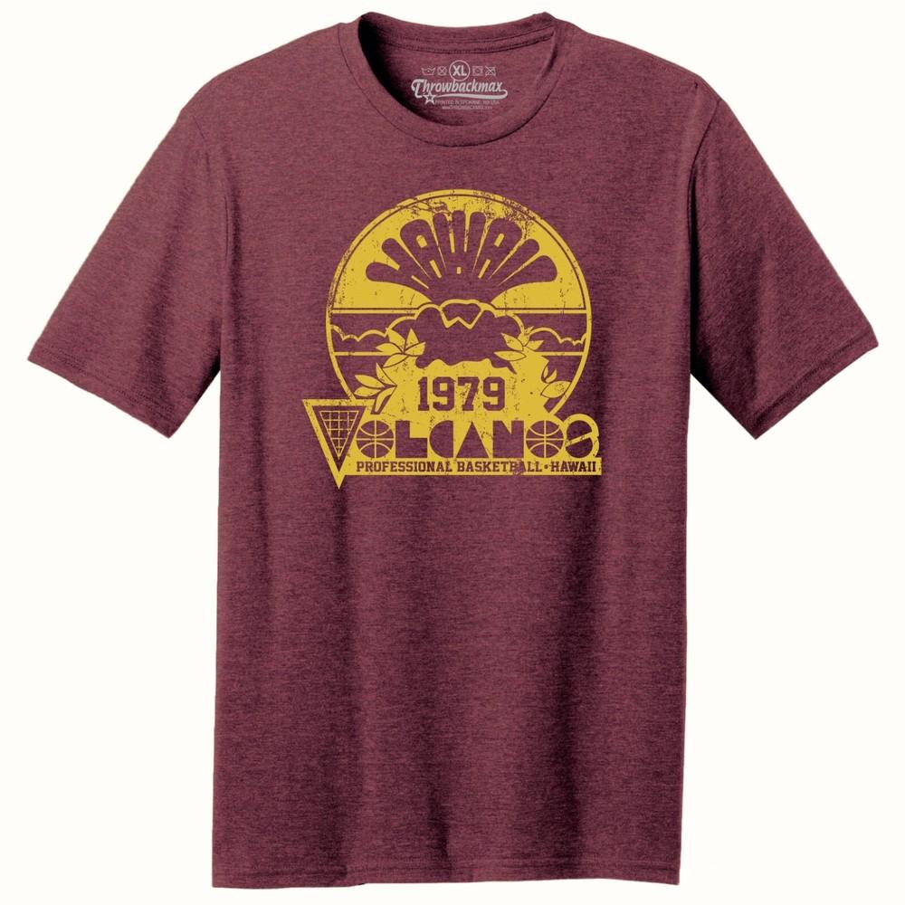 Hawaii Volcanoes 1979 CBA Basketball TRI-BLEND Tee Shirt Unisex T-Shirt XXXXL