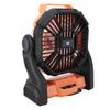 Outdoor Camping Fan Professional Efficient USB Rechargeable Tent Fan Camping Fan with LED Lantern for Camping Outdoor
