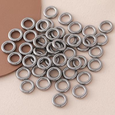 Roestvrijstalen Splitringen: Enkel & Gesloten Lus voor Kettingen, Armbanden en Doe-het-zelf Accessoires
