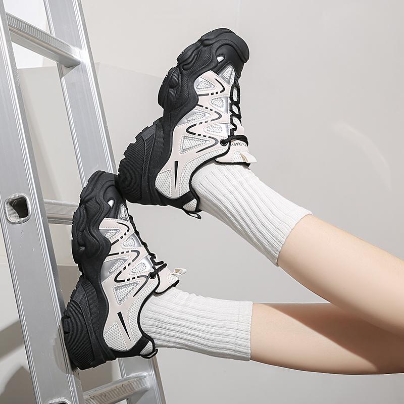 fashion 2024 Summer New Breathable Anti slip Sports Sandals Ugly Cute Shoes Casual Dad Shoes