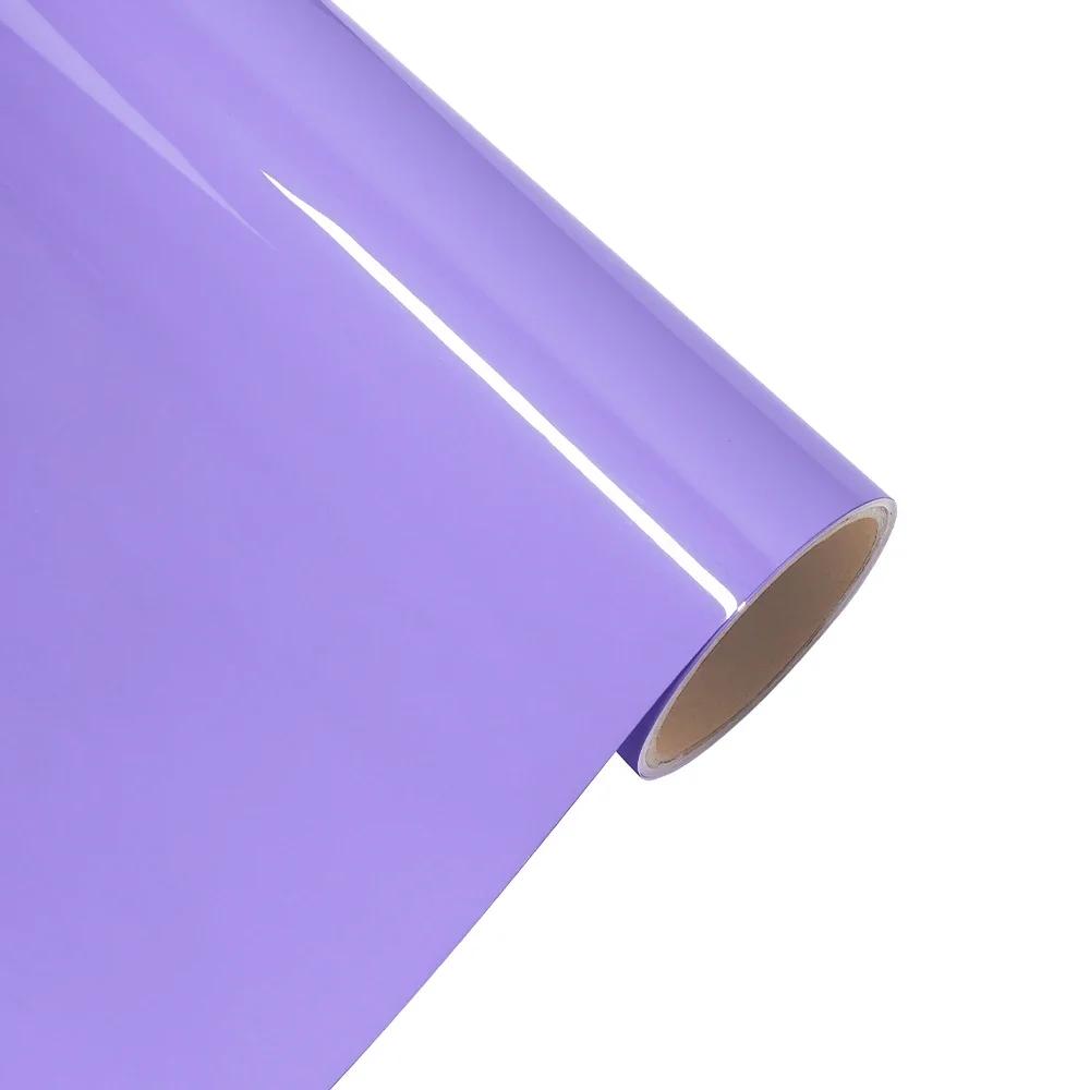 

Car Wrap Stickers Color Change Vinyl Film Ultra Gloss Violet Purple PET Bubble Free Auto Self Adhesive Sticker Car Accessories 10x152cm