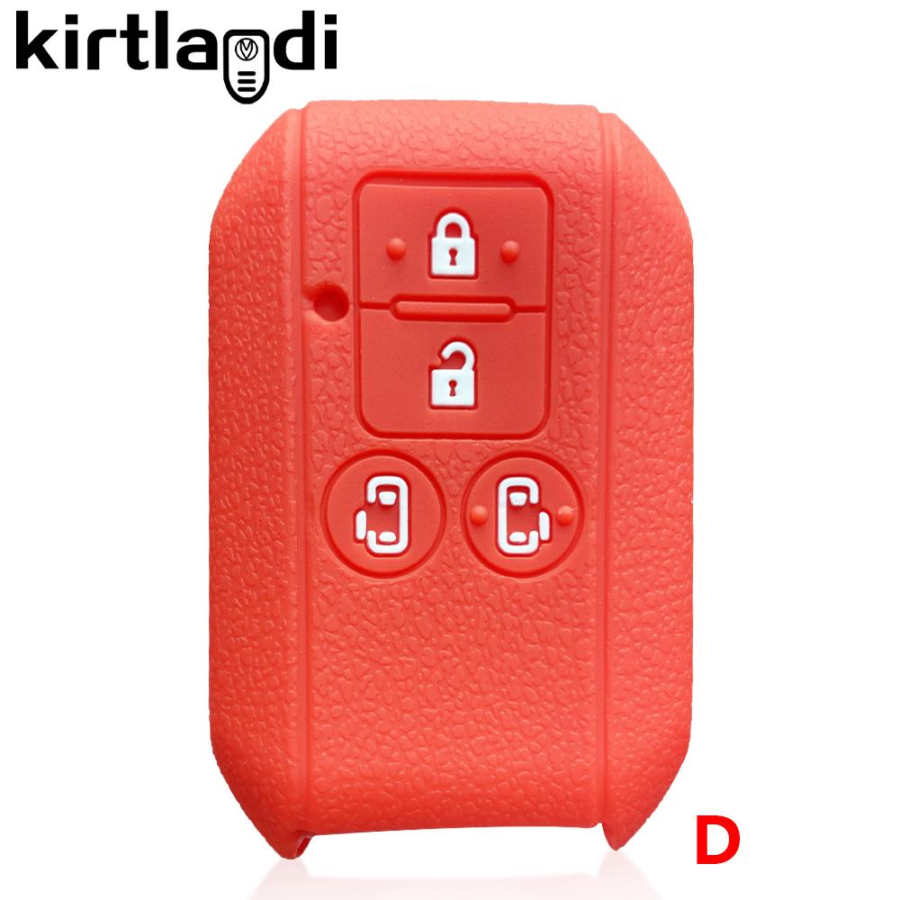 Silikonový obal na klíč kryt klíče od auta pro Suzuki Swift Ignis XL7 Wagon R Monopoly pro Suzuki Swift 2020 2021 držák na klíče klíčenka