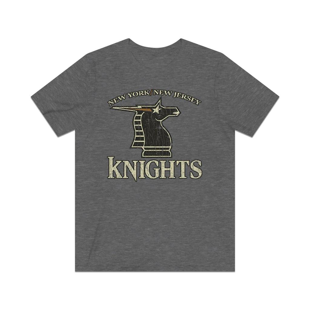 New York / New Jersey Knights 1991 Vintage Men s T shirt 4XL