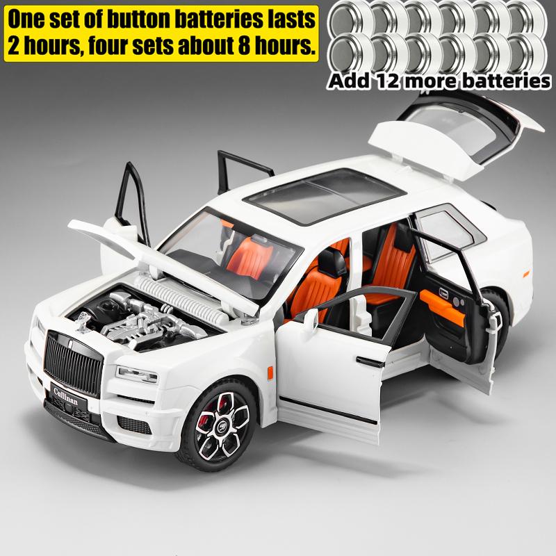 1:20 Rolls Royce Cullinan Ultra Luxusní Plnohodnotný SUV Domácí Dekorace & Sběratelské Předměty Hobby Displej Ozdoby Sváteční Dárek