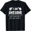 Funny Retirement Design Men Male Dad Retiring Party Humor T-Shirt