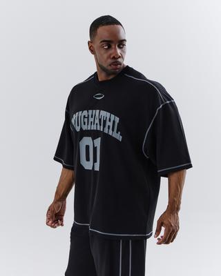 ROUGH ATHLETIC Coolon Mesh Performance Oversized Jersey - Black