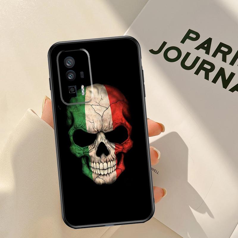 Italy Flag Case For Xiaomi 15 14 Ultra 13T 14T 15T Pro 17 Pro Max POCO X7 Pro X3 X5 X6 F5 F6 F7 F8 Coque