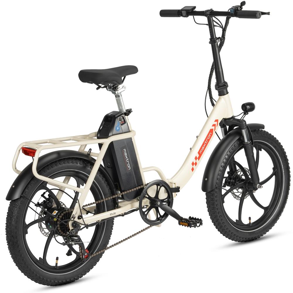 Rower Elektryczny Maxtron Mule 250W Opona 20" Miejski Składany Rower Elektryczny Silnik 48V 20AH Podwójne Hamulce Tarczowe 7 Biegów Wyświetlacz LCD Maksymalne Obciążenie 120Kg