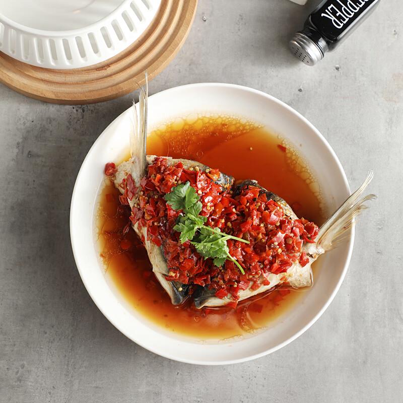 Nordic Ceramic Deep Plate with Heating Stand