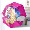1pc Barbie Unicorn Fantasy Umbrella with Plastic Handle,Suitable for All Seasons Travel Outdoor Multi-functional UmbrellaDCS185