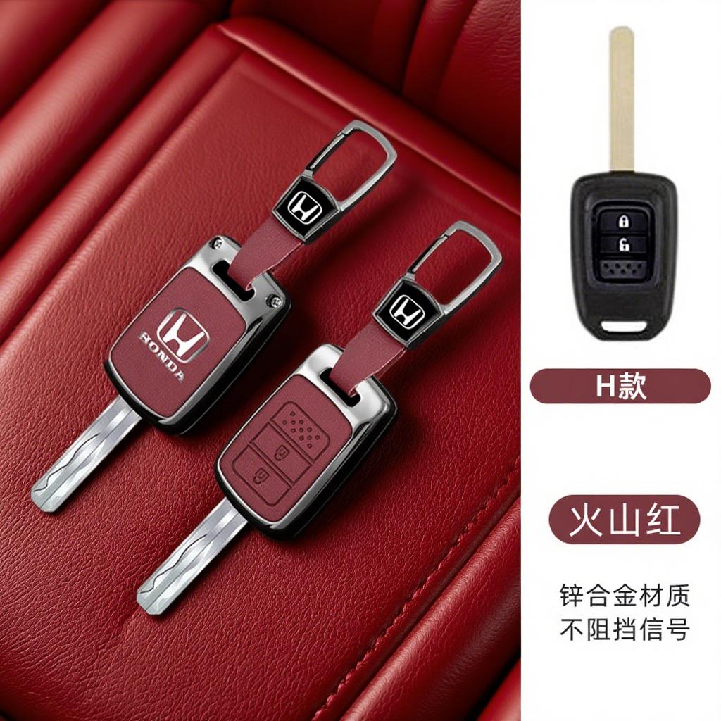 Car Styling Steel Key chain Keyring Bag Fob Accessories For HONDA Accord CRV Pilot Civic 2003 2007 2008 2009 2010 2011 2012 2013 LK6