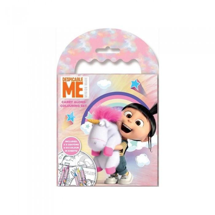 DESPICABLE ME Fluffy Coloring Set (Pack of 69)