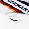 Kids And Adult Wristband Soccer Silicone Bracelet, National Flags Adjustable Wristbands with Breathable Band Snap Buckle for Sports Events,