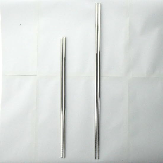 Nagao Cooking Chopsticks, 36cm, Stainless Steel, Dishwasher Safe, Lightweight, Unbreakable, Warp-Res