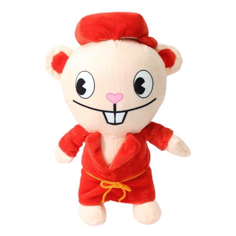 28cm Happy Tree Friends HTF Flippy Fliqpy Plush Toy Anime Cosplay Doll Soft Stuffed Pillow Kids Christmas Gift