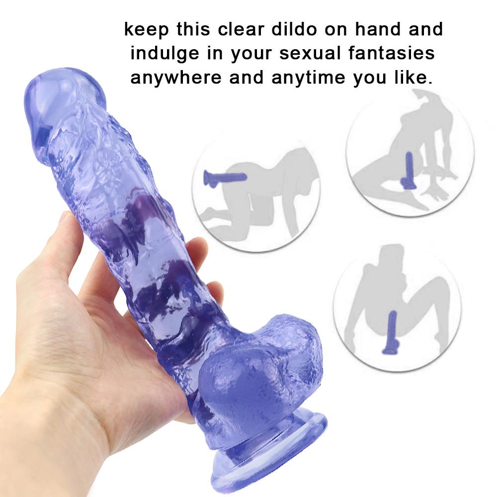 4 Size Dildo RUNYU Realistic Penis Suction Cup Big Dildo Dick Female Lesbian Sex Toys For Women