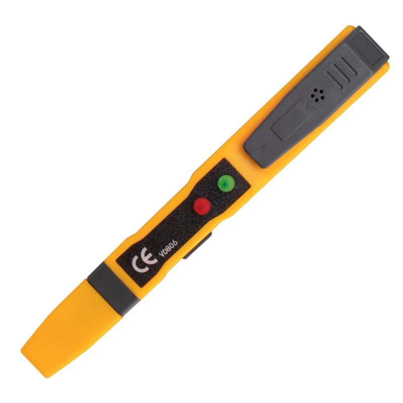 Sound Light AC/for DC Voltage Detector Electric Non-contact Pen Tester Continuity Battery Test Pencil VD806