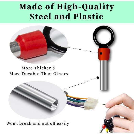 41 PCS Terminal Removal Tool Kit, Depinning Tool Pin Removal Tool, Pin Extractor Removal Tool Kit, Electrical Tools Wire Connector Pin Release
