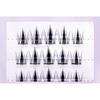 LuxeFlutter - Natürliches Volumen Cluster Wimpern ohne Kleber