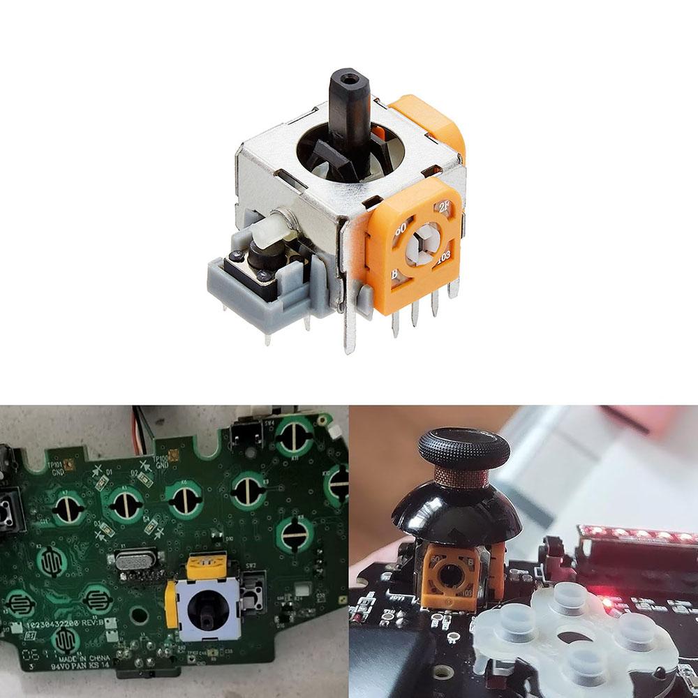 5Pcs Analog Stick Joystick Replacement For PS2 PS3 Xbox 360 Wireless Controller