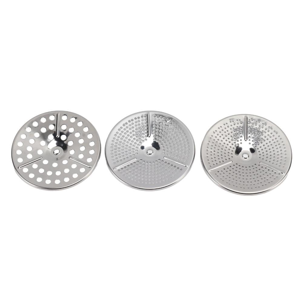 Stainless Steel Bowl Food Mill Ergonomic Handle 3 Interchangeable Disks Potato Ricer Multifunctional Easy Clean Manual Food Mill