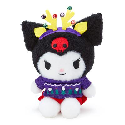 Sanrio Plush Toy Kuromi Christmas Sweater Design Series Character X 12 X Cm 710733 SANRIO Kuromi-chan 17.3 17.3