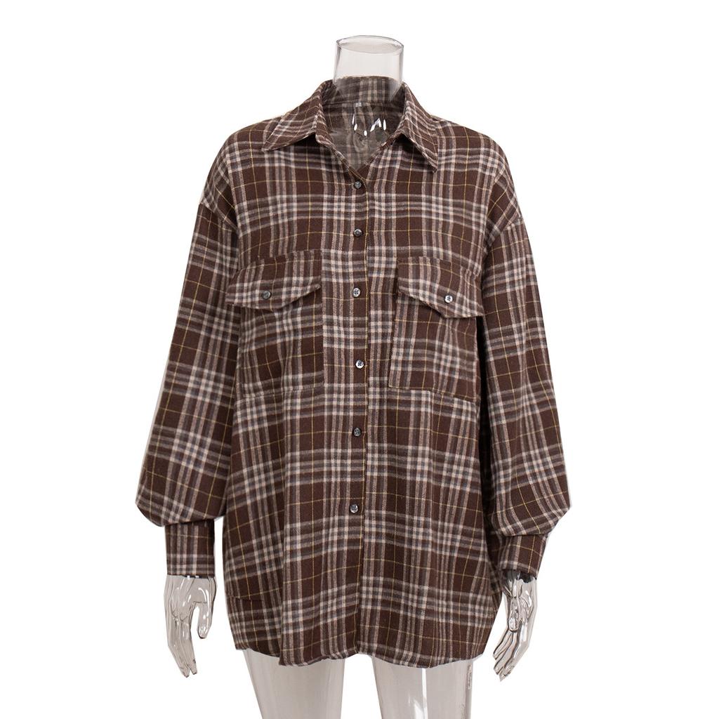 Women's classic long-sleeved shirt