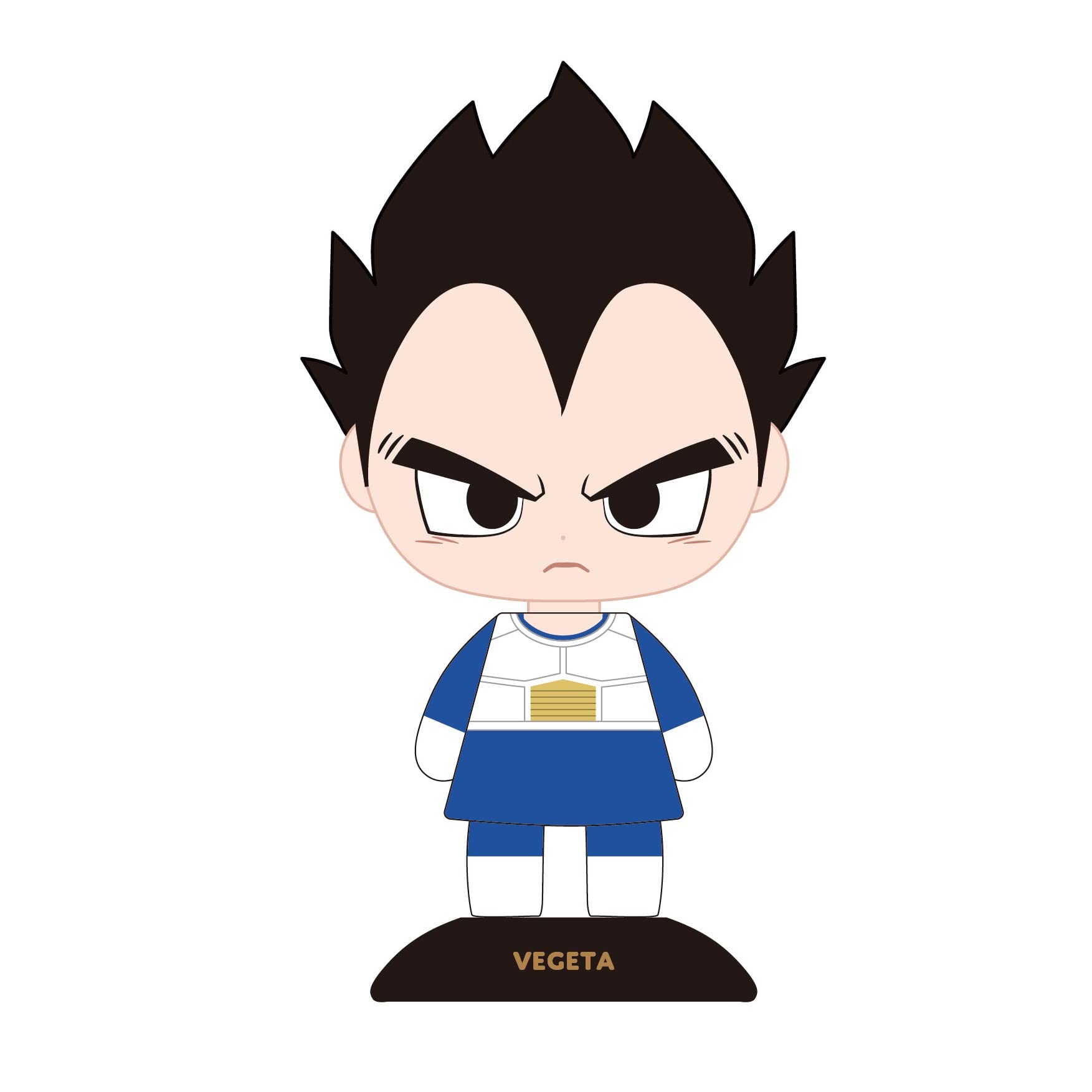 

Покачивающаяся голова Dragon Ball Z Vegeta Общая длина 130 мм прибл.
