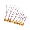 Universal Pin Socket Female Socket With Soldering Wire Mmcx Pure Copper Gold Plated Built-in Hreaded Nut Holder