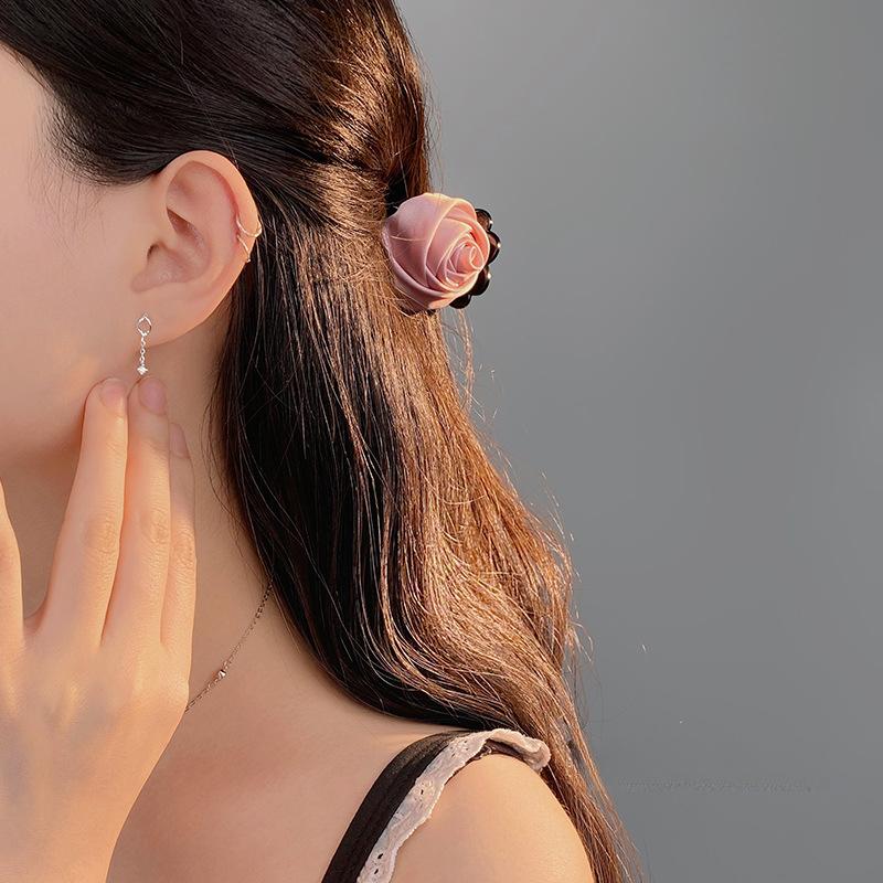 Personalized Hollow Small Fresh Tassel Earrings for Women with High-end Niche Design Earrings