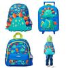 Smiggle Dinosaur Print Medium Backpack for Kids Cartoon School Bag for Primary School Students